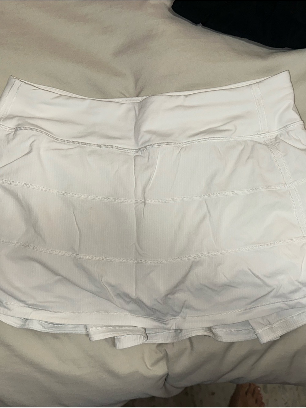 lululemon athletica White Tennis Skort with Built-In Shorts